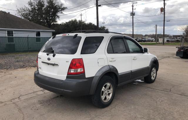 KNDJD733665560527 - 2006 KIA SORENTO EX WHITE photo 4