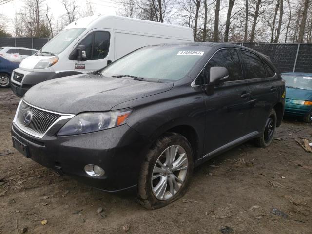 JTJZB1BA5A2000964 - 2010 LEXUS RX 450H 450 GRAY photo 1