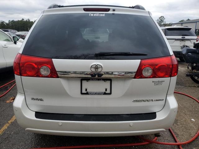 5TDZA22C96S479841 - 2006 TOYOTA SIENNA XLE WHITE photo 6