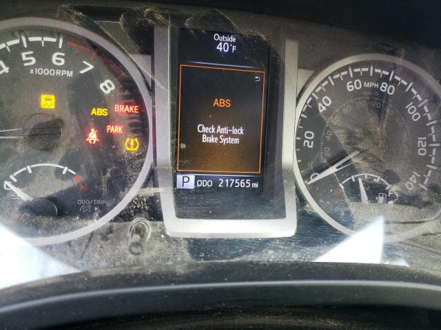 5TFAZ5CNXGX010809 - 2016 TOYOTA TACOMA DOUBLE CAB 银色 照片 9