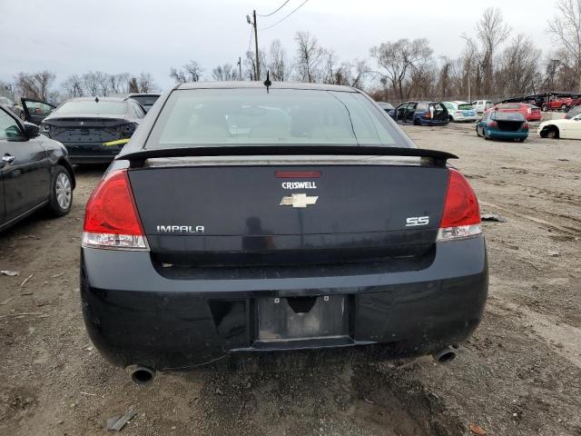 2G1WD58C769192955 - 2006 CHEVROLET IMPALA SUPER SPORT BLACK photo 6