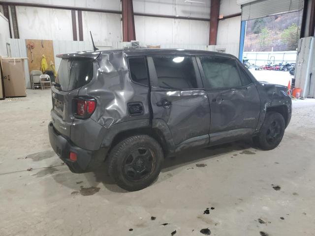 ZACCJBAB3JPJ37044 - 2018 JEEP RENEGADE SPORT Գրաֆիտ լուսանկար 3