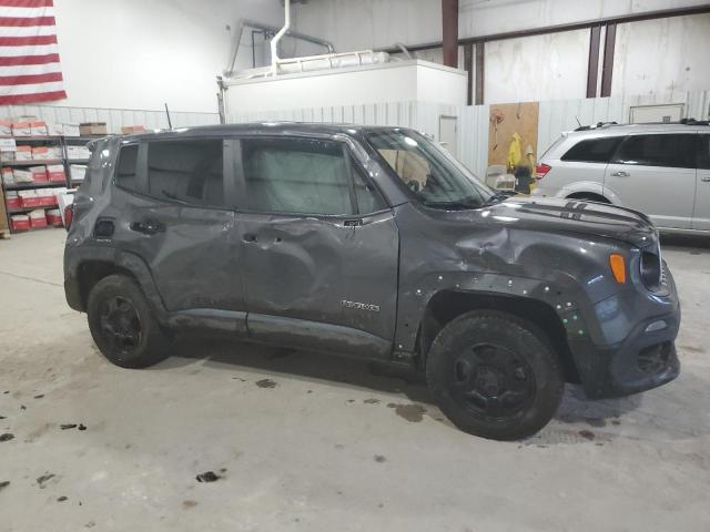 ZACCJBAB3JPJ37044 - 2018 JEEP RENEGADE SPORT Գրաֆիտ լուսանկար 4