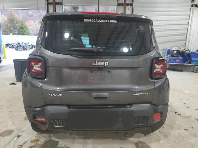 ZACCJBAB3JPJ37044 - 2018 JEEP RENEGADE SPORT Գրաֆիտ լուսանկար 6