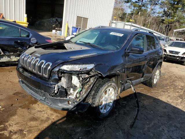 1C4PJMCS2EW265331 - 2014 JEEP CHEROKEE LATITUDE BLACK photo 1