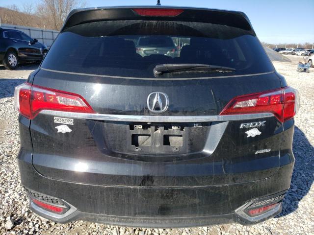 5J8TB4H51HL019392 - 2017 ACURA RDX TECHNOLOGY BLACK photo 6