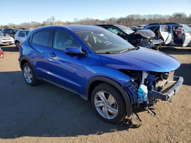 3CZRU6H56LM729825 - 2020 HONDA HR-V EX BLUE photo 4