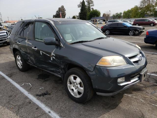 2HNYD18224H543879 - 2004 ACURA MDX GRAY photo 4