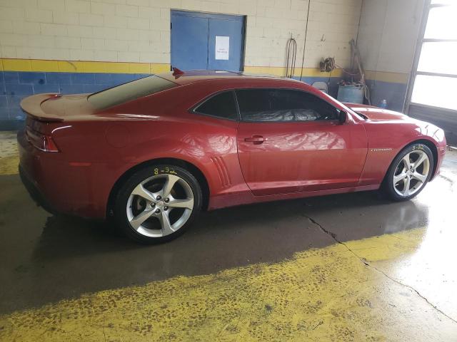 2G1FD1E37F9104628 - 2015 CHEVROLET CAMARO LT RED photo 3