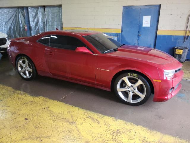 2G1FD1E37F9104628 - 2015 CHEVROLET CAMARO LT RED photo 4