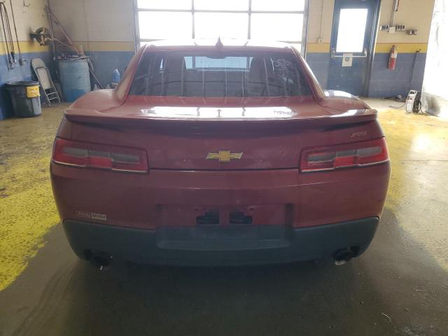 2G1FD1E37F9104628 - 2015 CHEVROLET CAMARO LT RED photo 6