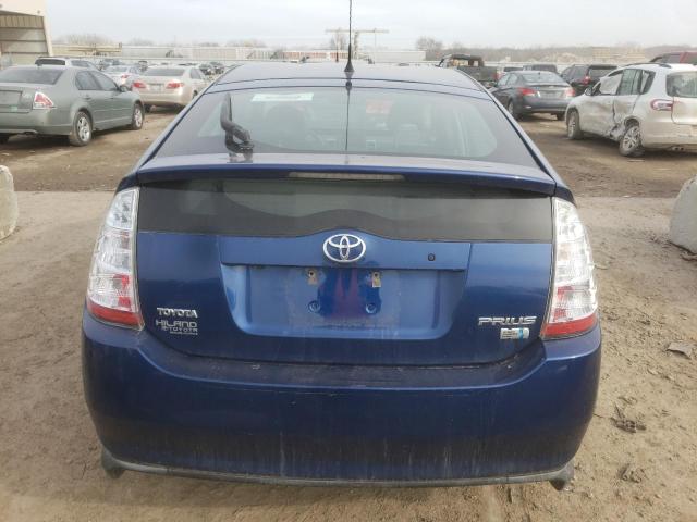 JTDKB20UX87697097 - 2008 TOYOTA PRIUS BLUE photo 6