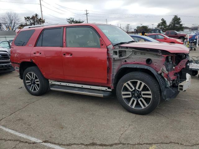 JTEBU5JR8K5651501 - 2019 TOYOTA 4RUNNER SR5 RED photo 4