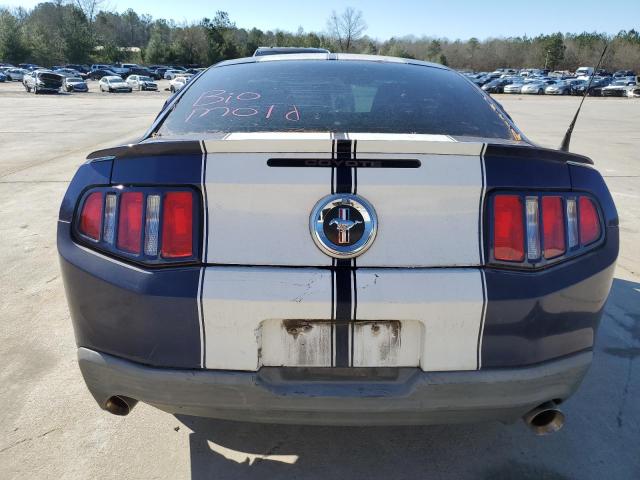 1ZVBP8AM6B5164148 - 2011 FORD MUSTANG BLUE photo 6