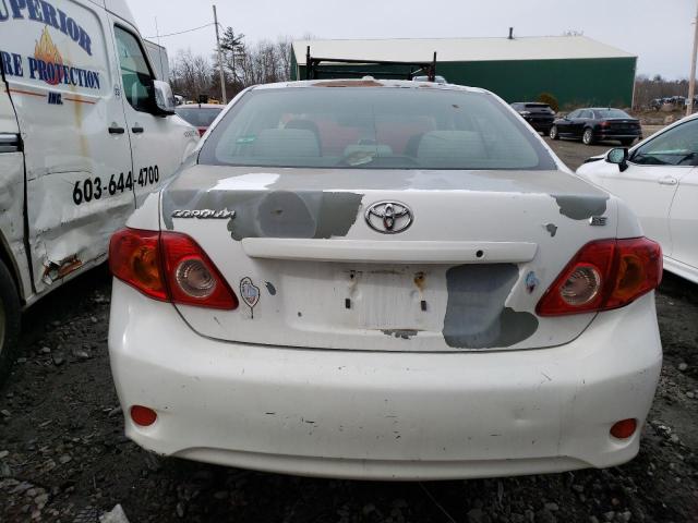 JTDBU4EE5AJ079038 - 2010 TOYOTA COROLLA BASE WHITE photo 6