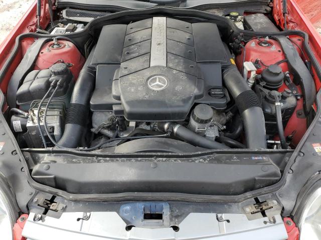 WDBSK75F63F032668 - 2003 MERCEDES-BENZ SL 500R RED photo 11