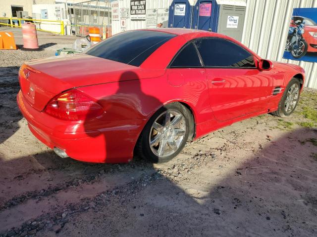 WDBSK75F63F032668 - 2003 MERCEDES-BENZ SL 500R RED photo 3