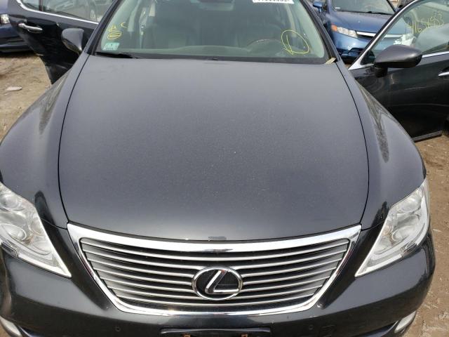 JTHGL46F775005376 - 2007 LEXUS LS 460L BLACK photo 11