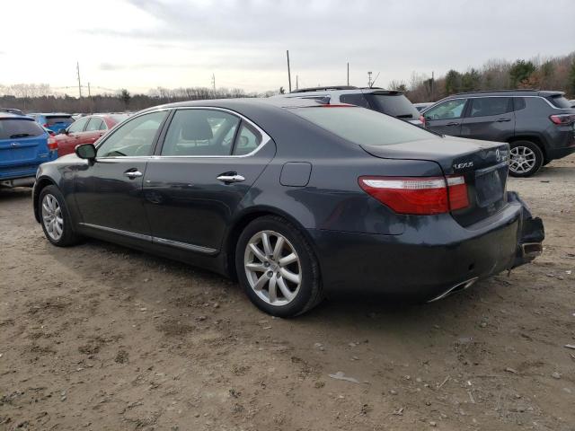 JTHGL46F775005376 - 2007 LEXUS LS 460L BLACK photo 2