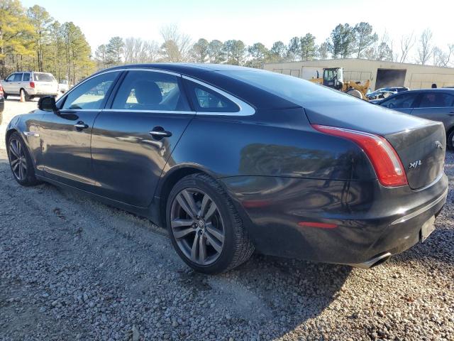 SAJWA2GB5BLV05691 - 2011 JAGUAR XJL BLACK photo 2