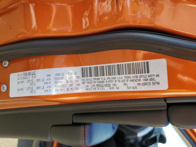 1C4PJMBS5GW149562 - 2016 JEEP CHEROKEE TRAILHAWK Narıncı foto 14