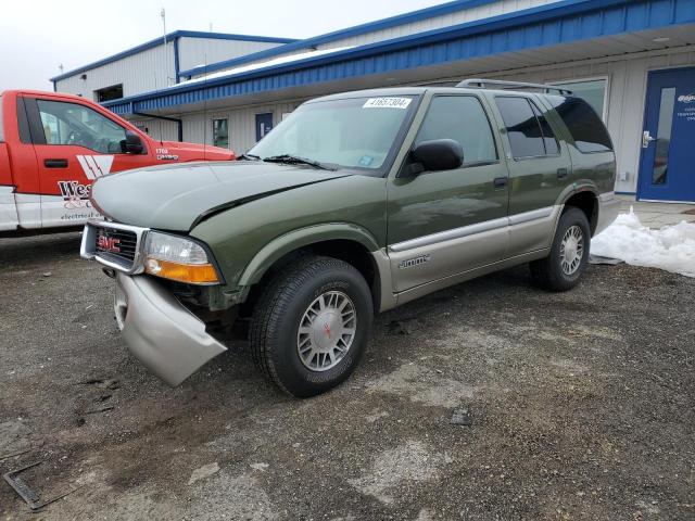 1GKDT13W412123616 - 2001 GMC JIMMY მწვანე ფოტო 1