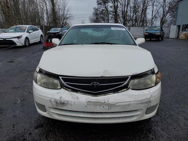 2T1CF22P21C425809 - 2001 TOYOTA CAMRY SOLA SE WHITE photo 5