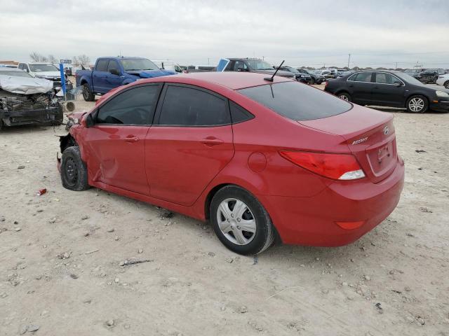 KMHCT4AE6HU246959 - 2017 HYUNDAI ACCENT SE RED photo 2