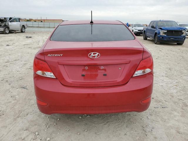 KMHCT4AE6HU246959 - 2017 HYUNDAI ACCENT SE RED photo 6