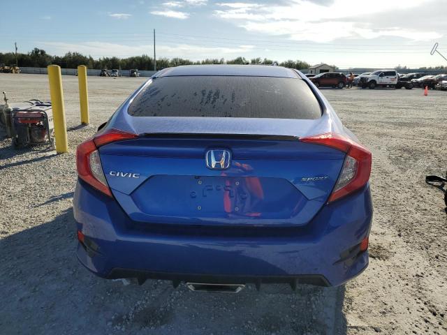 2HGFC2F85KH605206 - 2019 HONDA CIVIC SPORT 蓝色 照片 6