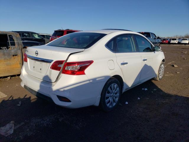 3N1AB7AP8KY216838 - 2019 NISSAN SENTRA S WHITE photo 3