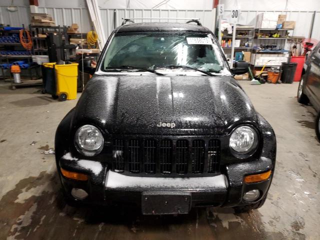 1J4GL58K73W568962 - 2003 JEEP LIBERTY LIMITED BLACK photo 5