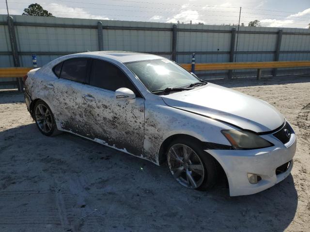 JTHBK262592082962 - 2009 LEXUS IS 250 WHITE photo 4