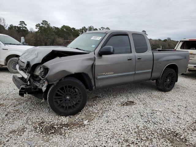 5TBBT44163S399128 - 2003 TOYOTA TUNDRA ACCESS CAB SR5 GRAY photo 1