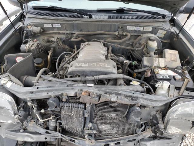 5TBBT44163S399128 - 2003 TOYOTA TUNDRA ACCESS CAB SR5 GRAY photo 11