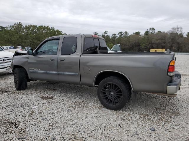5TBBT44163S399128 - 2003 TOYOTA TUNDRA ACCESS CAB SR5 GRAY photo 2
