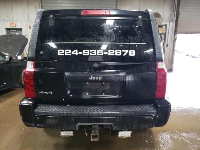 1J8HG48KX8C149868 - 2008 JEEP COMMANDER SPORT Schwarz Foto 6