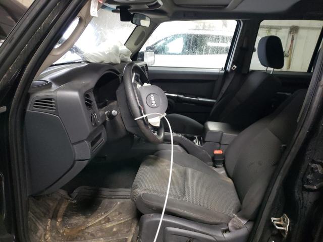 1J8HG48KX8C149868 - 2008 JEEP COMMANDER SPORT Schwarz Foto 7