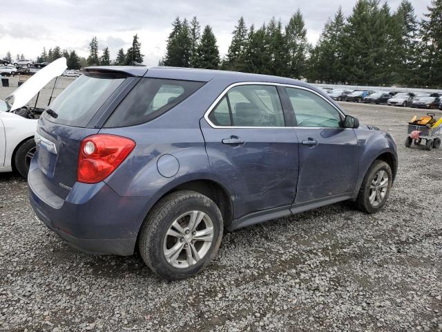 2GNALBEK2D6251415 - 2013 CHEVROLET EQUINOX LS BLUE photo 3