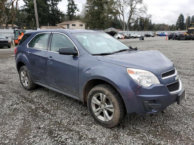 2GNALBEK2D6251415 - 2013 CHEVROLET EQUINOX LS BLUE photo 4