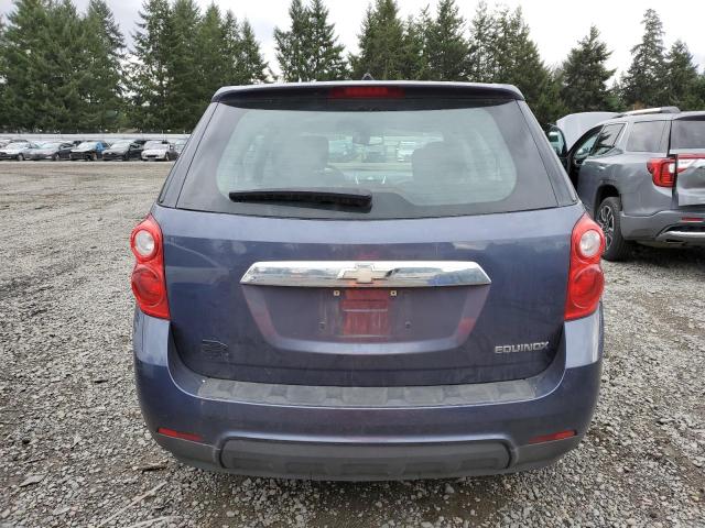 2GNALBEK2D6251415 - 2013 CHEVROLET EQUINOX LS BLUE photo 6