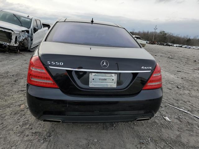 WDDNG8GB4AA351261 - 2010 MERCEDES-BENZ S 550 4MATIC BLACK photo 6