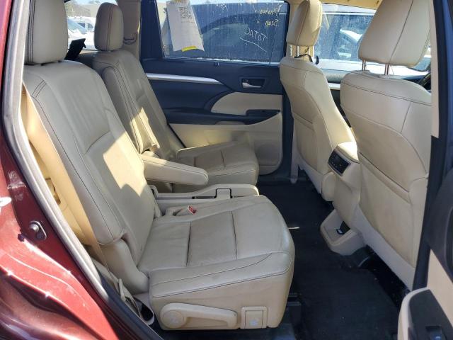 5TDJKRFH6GS352300 - 2016 TOYOTA HIGHLANDER XLE Qırmızı foto 10