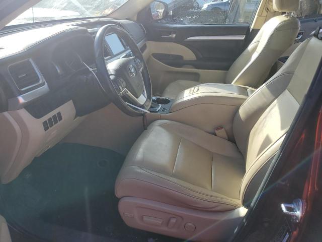 5TDJKRFH6GS352300 - 2016 TOYOTA HIGHLANDER XLE Qırmızı foto 7