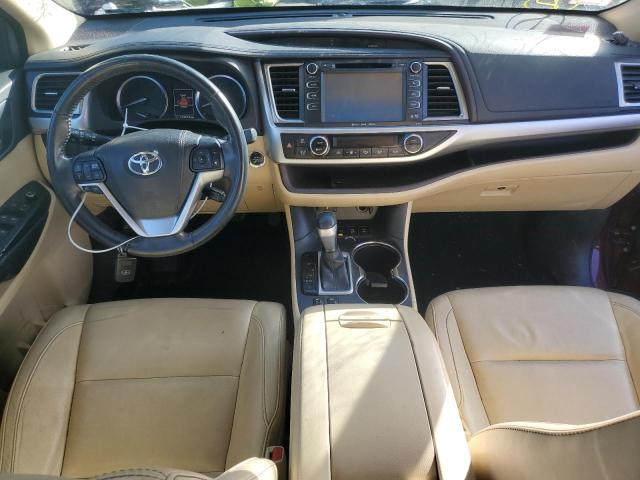 5TDJKRFH6GS352300 - 2016 TOYOTA HIGHLANDER XLE Qırmızı foto 8