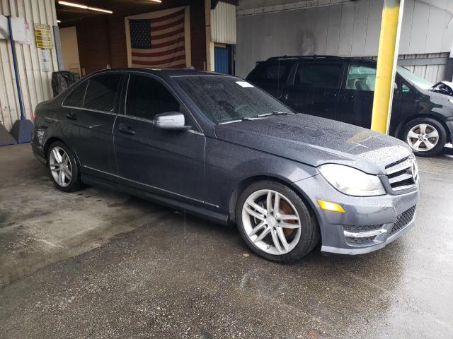 WDDGF4HB7EA951605 - 2014 MERCEDES-BENZ C 250 CHARCOAL photo 4