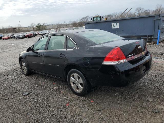 2G1WT58K381215353 - 2008 CHEVROLET IMPALA LT BLACK photo 2