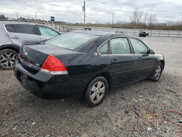 2G1WT58K381215353 - 2008 CHEVROLET IMPALA LT BLACK photo 3