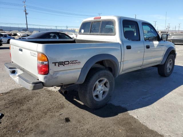 5TEGN92N32Z107236 - 2002 TOYOTA TACOMA DOUBLE CAB PRERUNNER SILVER photo 3