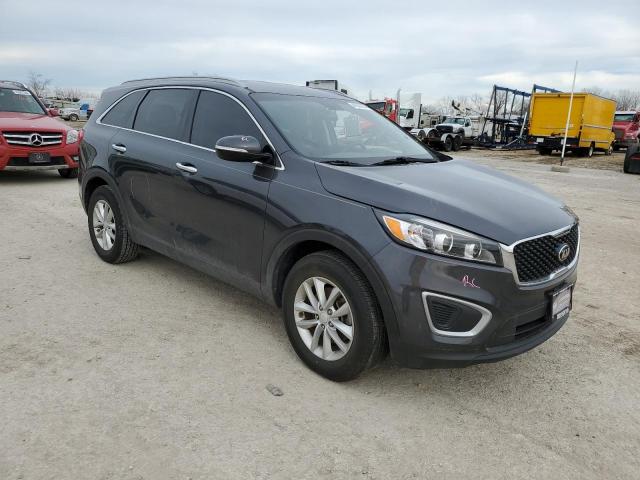 5XYPG4A34HG226431 - 2017 KIA SORENTO LX GRAY photo 4